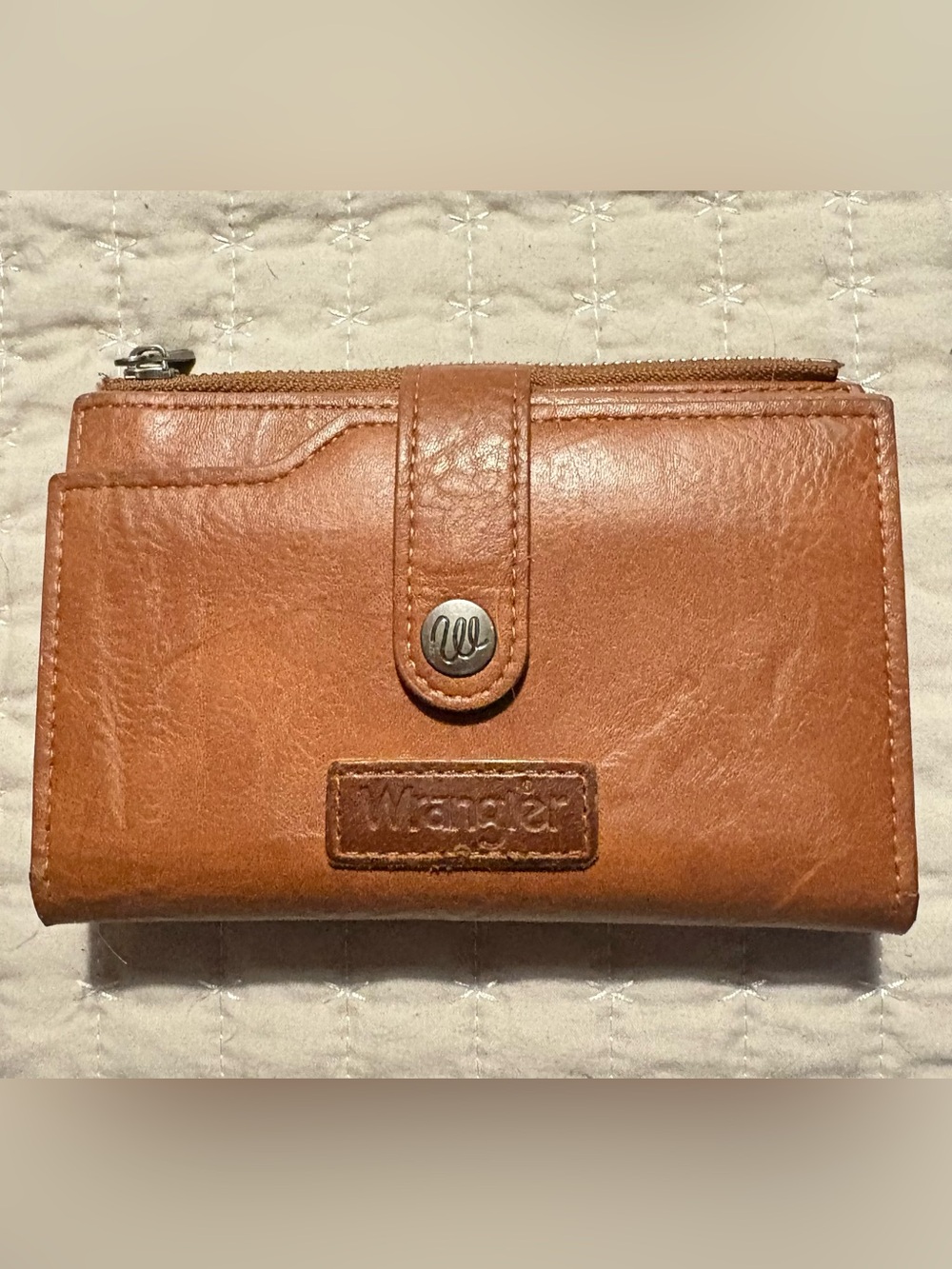 Wrangler leather wallet